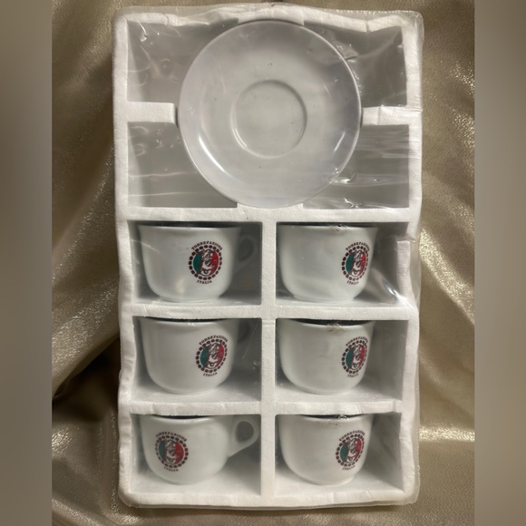Torrefazione Italia 24pc -6 Coffee Mug & Saucers 6 & Espresso Cup and Saucer set - Picture 3 of 5